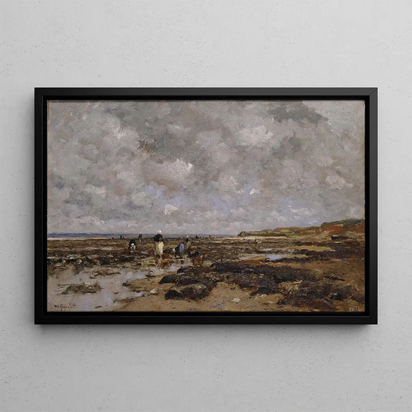 Wilhelm von Gegerfelt - ClamPickers in Villerville.webp