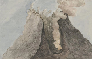 Willem Carel Dierkens - Binnenzijde van krater Etna.webp