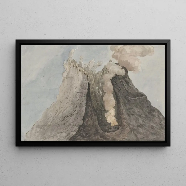 Willem Carel Dierkens - Binnenzijde van krater Etna.webp