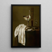 Nature morte avec coupe en nautile - Willem Claesz Heda — framed artwork on a wall