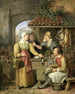 L'étal de volaille - Willem Jodocus Mattheus Engelberts — weergave van het kunstwerk