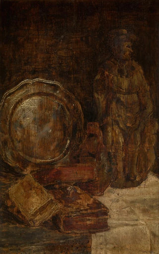 Willem Linnig the Younger - Still Life with Pewter Dish.webp