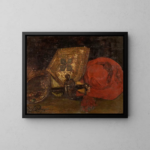 The Powers of the World - Willem Linnig the Younger — framed artwork on a wall