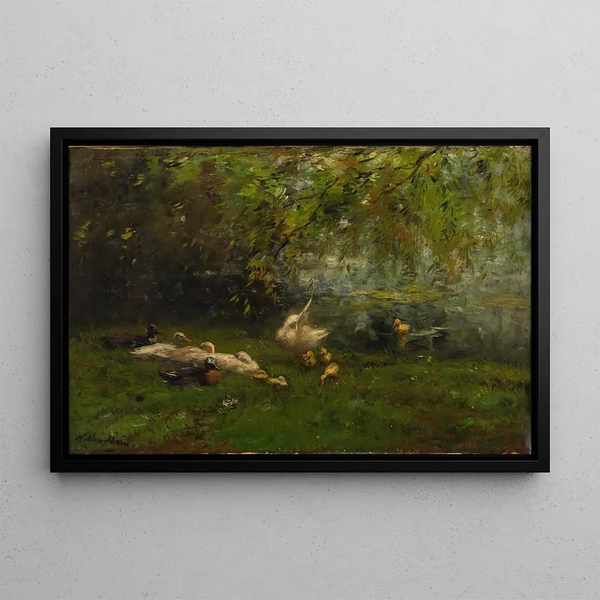 Willem Maris - Duck heaven.webp