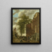 The sharpening stone market Slijpsteenmarkt Amsterdam - Willem Pieter Hoevenaar — framed artwork on a wall