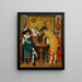 Joyeuse Compagnie - Willem Pietersz Buytewech — ingelijst kunstwerk aan de muur