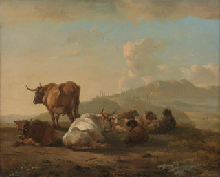 Willem Romeyn - Resting herd.webp
