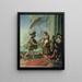 Theseus en Ariadne - Willem Strijcker — ingelijst kunstwerk aan de muur