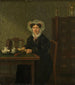 Portret van een vrouw - Willem Uppink — weergave van het kunstwerk