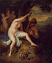 Bacchus-scène - Willem van Mieris — weergave van het kunstwerk