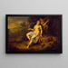 Parijs en Œnone - Willem Van Mieris — ingelijst kunstwerk aan de muur