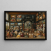 Apelle die Campaspe schildert - Willem van Haecht — ingelijst kunstwerk aan de muur