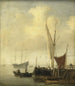 Een haven - Willem van de Velde de Jonge — weergave van het kunstwerk
