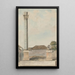 Les colonnes d'Auguste à Brindisium - Willey Reveley — ingelijst kunstwerk aan de muur