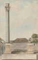 Les colonnes d'Auguste à Brindisium - Willey Reveley — weergave van het kunstwerk