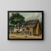 Een hut in South Carolina - William Aiken Walker — ingelijst kunstwerk aan de muur