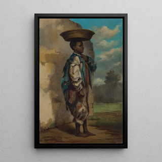 William Aiken Walker - Youth with Basket on his Head Cuba.webp
