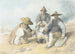 Three Chinese Figures Smoking, the Bridge, the Pagoda, Shanghai Beyond - William Alexander — artwork view