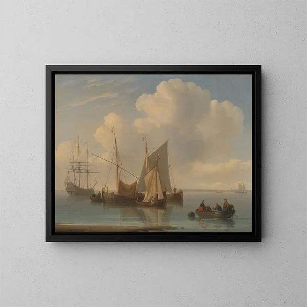 Ships of Navigation - William Anderson — framed artwork on a wall