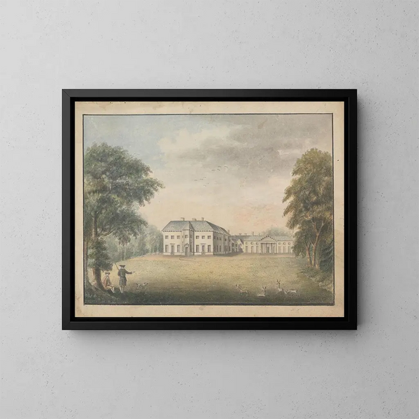 Parc de Stanwich, Yorkshire - William Beilby — framed artwork on a wall