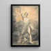 Engel van de Openbaring uit het Boek van de Openbaring hoofdstuk 10 - William Blake — ingelijst kunstwerk aan de muur