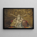 Job en zijn dochters - William Blake — ingelijst kunstwerk aan de muur