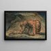 Nabuchodonosor - William Blake — ingelijst kunstwerk aan de muur