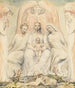 De Heilige Familie ook bekend als Christus in de schoot van de Waarheid - William Blake — weergave van het kunstwerk
