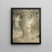 De verleiding en de val van Eva - William Blake — ingelijst kunstwerk aan de muur