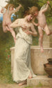 Liefdeswonden - William Bouguereau — weergave van het kunstwerk