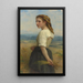 Glaneuse - William Bouguereau — framed artwork on a wall