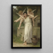 Youth Painting - William Bouguereau — framed artwork on a wall