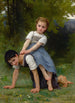 La Bourrique - William Bouguereau — artwork view