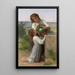 Aan de fontein - William Bouguereau — ingelijst kunstwerk aan de muur