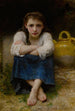 La Sérieuse - William Bouguereau — artwork view