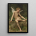 L'Amour l'épine - William Bouguereau — framed artwork on a wall
