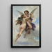 L'Amour et Psyché - William Bouguereau — framed artwork on a wall