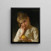 The Lemon - William Bouguereau — framed artwork on a wall