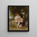 The Children of the Lamb - William Bouguereau — framed artwork on a wall
