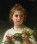 Mimosa Painting - William Bouguereau — artwork view