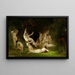 Nymphée - William Bouguereau — framed artwork on a wall