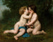 Vrede - William Bouguereau — weergave van het kunstwerk