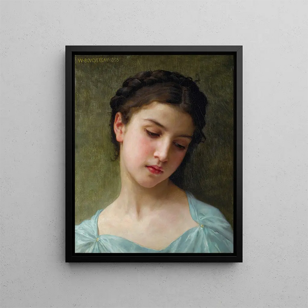 William Bouguereau - Portrait De Jeune Fille.webp