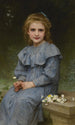 Madeliefjes - William Bouguereau — weergave van het kunstwerk