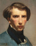 Zelfportret - William Bouguereau — weergave van het kunstwerk