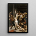 De Flagellatie van Onze Heer Jezus Christus - William Bouguereau — ingelijst kunstwerk aan de muur
