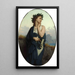 La Muse Philomèle - William Bouguereau — framed artwork on a wall