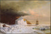 van een Arctische zomer die door het ijs breekt in de baai van Melville - William Bradford — weergave van het kunstwerk