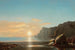 Vue van Northern Head bij zonsopgang in Fundy-baai - William Bradford — weergave van het kunstwerk