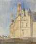 Château d'Écouen - William Callow — weergave van het kunstwerk